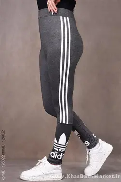 شلوار زنانه ملانژ مچی adidas کد 37501