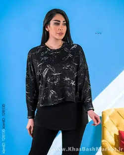 شومیز دو تیکه نخل کد 40675