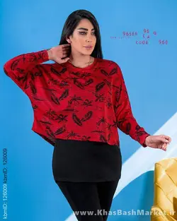 شومیز دو تیکه نخل کد 40675