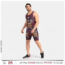 ست رکابی و شلوارک مردانه Araz مدل 26601