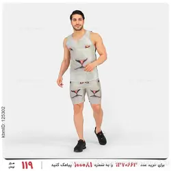 ست رکابی و شلوارک Carlo مدل 26201