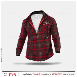 پیراهن کلاهدار مردانه Karen مدل 25876