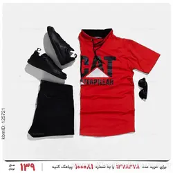 تیشرت مردانه Cat مدل 25889