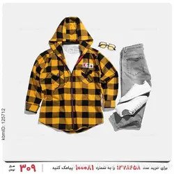 پیراهن کلاهدار مردانه Karen مدل 25872