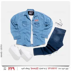 پیراهن مردانه Nika مدل 25481