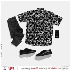 پیراهن مردانه Versace مدل 25596