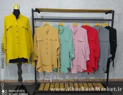 شومیز مانتویی مدل اوا کد 40942