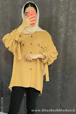 شومیز مانتویی مدل اوا کد 40942