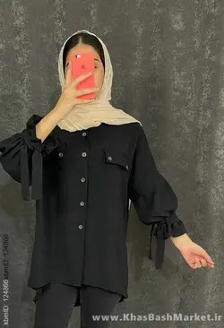 شومیز مانتویی مدل اوا کد 40942