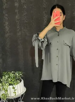 شومیز مانتویی مدل اوا کد 40942