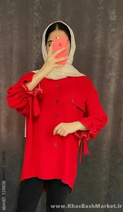 شومیز مانتویی مدل اوا کد 40942