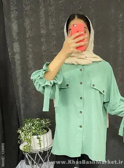 شومیز مانتویی مدل اوا کد 40942