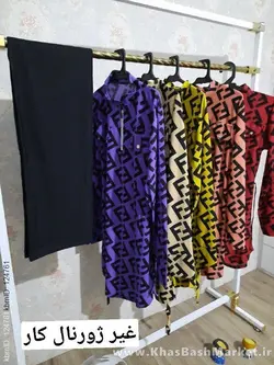 شومیز شلوار فندی کد 18677