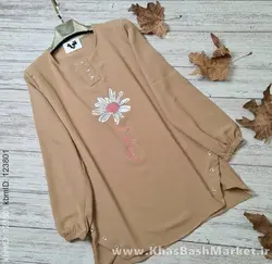 شومیز بغل دکمه کد 1457