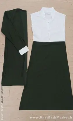 ست پیراهن مانتو زنانه مریم کد 43194