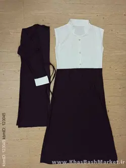 ست پیراهن مانتو زنانه مریم کد 43194