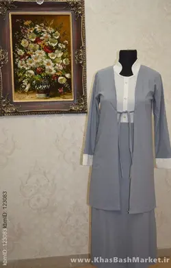 ست پیراهن مانتو زنانه مریم کد 43194