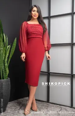 لباس مجلسی زنانه خورشید کد 33979