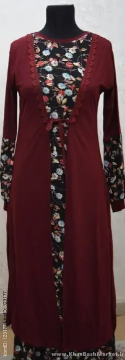 ست پیراهن مانتو زنانه مروا کد 43394