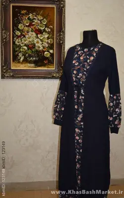 ست پیراهن مانتو زنانه مروا کد 43394