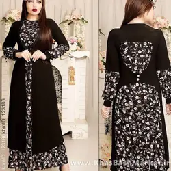 ست پیراهن مانتو زنانه مروا کد 43394
