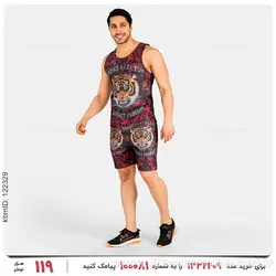 ست رکابی و شلوارک مردانه Lima مدل 25470