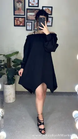 شومیز سرشانه کش پرنیا کد 48865