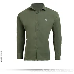 پیراهن مردانه سبزمدل VQ