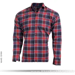 پیراهن چهارخونه مردانه قرمز مدل Faraz