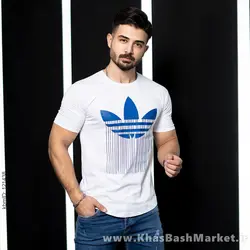 تیشرت آدیداس سفید مردانه مدلAtron