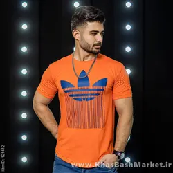 تیشرت آدیداس نارنجی مردانه مدلAtron