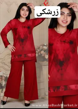 تونیک شلوار دو خط ابروبادی کد 4870
