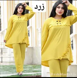 شومیز شلوار چین دار کد 9751
