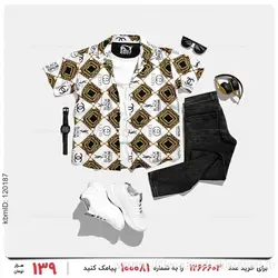 پیراهن مردانه Gucci مدل 25334