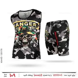 ست رکابی و شلوارک مردانه Philipp Plein مدل 25254