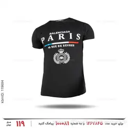 تیشرت مردانه Paris مدل 25867