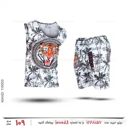 ست رکابی و شلوارک مردانه Gucci مدل 25249