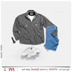 پیراهن مردانه Deniz مدل 25426