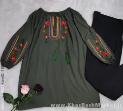 شومیز گلدوزی تارا کد 34601