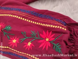 شومیز گلدوزی تارا کد 34601