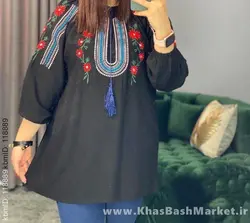 شومیز گلدوزی تارا کد 34601