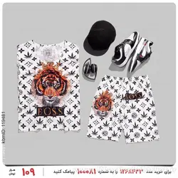 ست رکابی و شلوارک مردانه Louis Vuitton مدل 25235