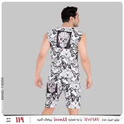 ست رکابی و شلوارک مردانه Gucci مدل 25251