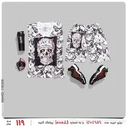 ست رکابی و شلوارک مردانه Gucci مدل 25251