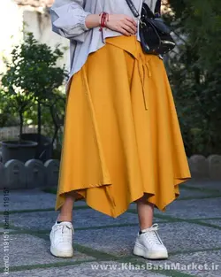 ست دوتیکه شومیز ودامن شلواری آنا کد 1363