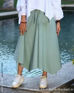 ست دوتیکه شومیز ودامن شلواری آنا کد 1363