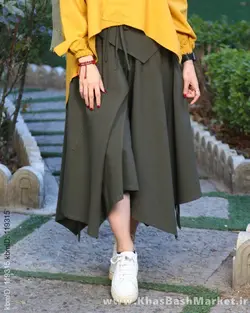 ست دوتیکه شومیز ودامن شلواری آنا کد 1363