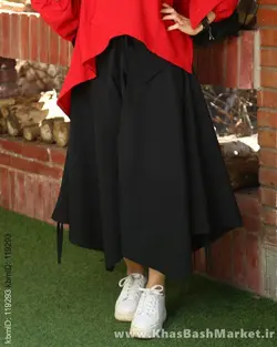 ست دوتیکه شومیز ودامن شلواری آنا کد 1363