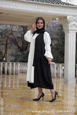 پیراهن و وست دوتیکه شکوفه کد 2988