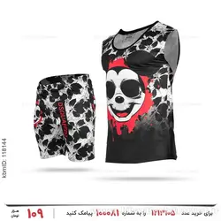 ست رکابی و شلوارک مردانه Dsquared مدل 25258